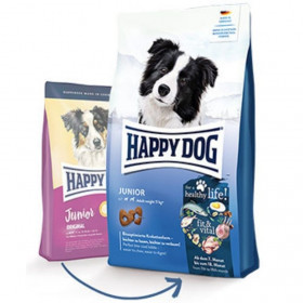 Суха храна за малки кучета Happy Dog Junior Original